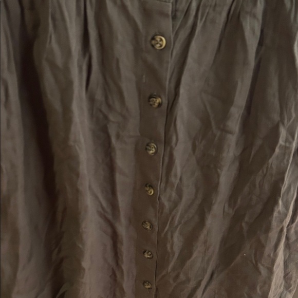 Sky and Sparrow Dark Gray Textured Dress - Picture 4 of 7